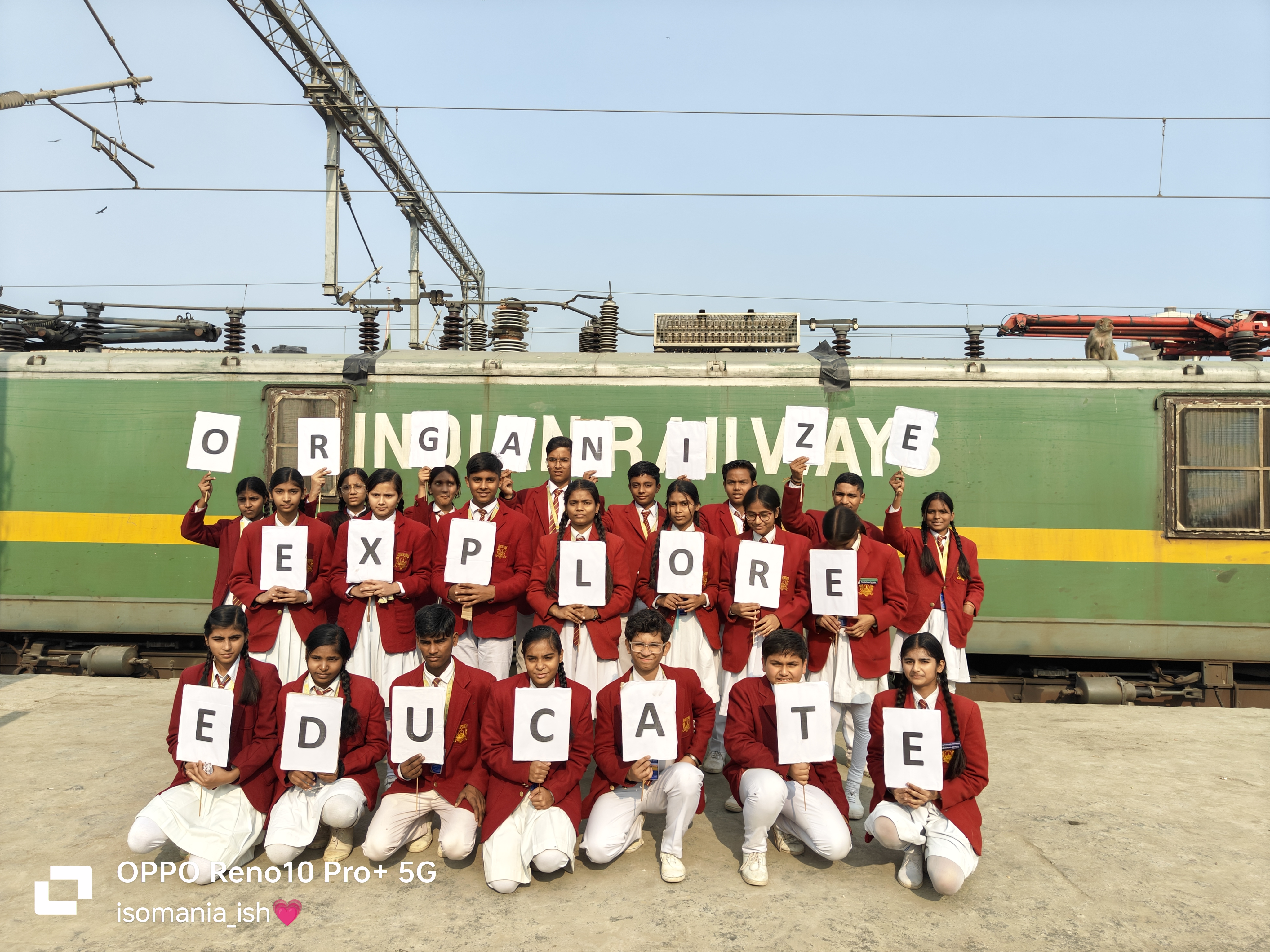 EXCURSION TRIP TO RAILWAY STATION